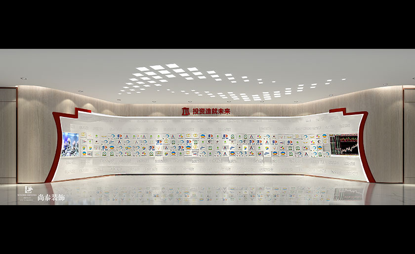 1650㎡金融公司辦公室裝修設計 | 創東方投資