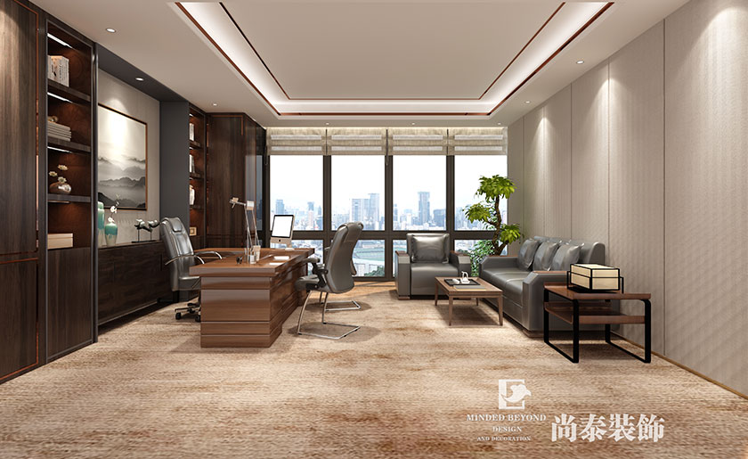 1650㎡金融公司辦公室裝修設計 | 創東方投資