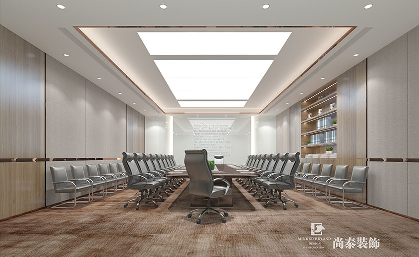 1650㎡金融公司辦公室裝修設計 | 創東方投資