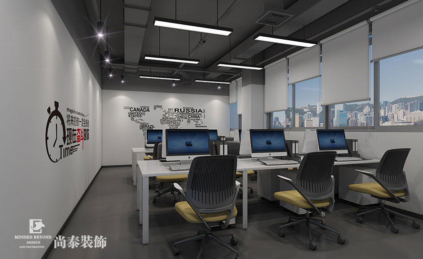 1900平米技術公司辦公室裝修設計 | 美鳴齒科