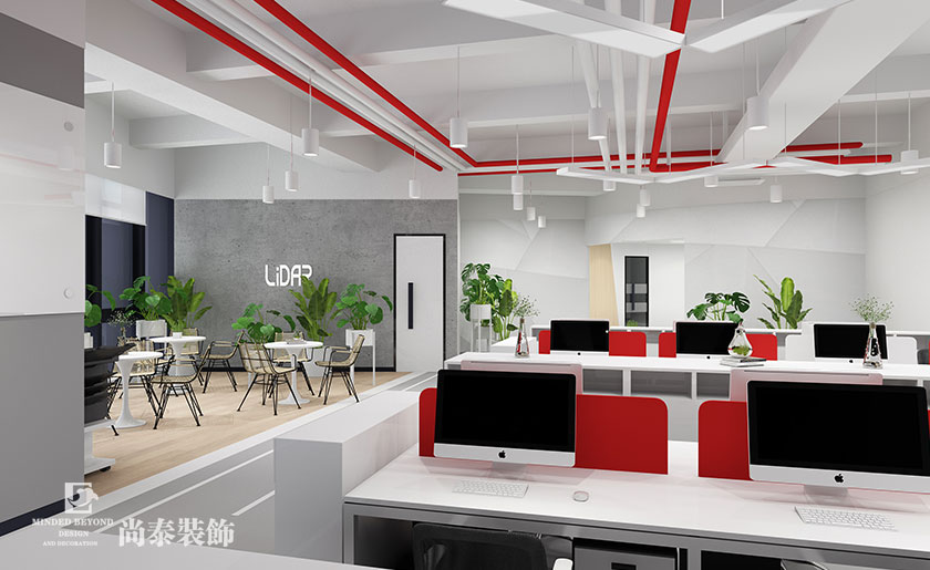 4400平米激光雷達(dá)科技公司辦公室裝修設(shè)計(jì) | 速騰聚創(chuàng)