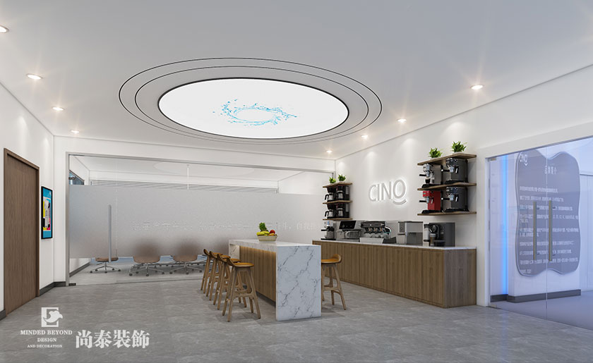 400平家用電器公司辦公室裝修設計 | 西啡科技