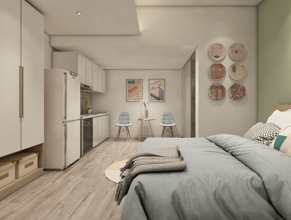 3400平米公寓改造裝修設計 | 愛聯公寓