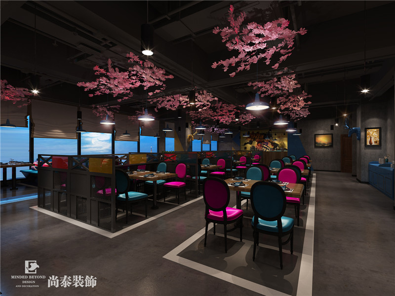 餐飲店裝修燈光設計效果圖 餐飲店裝修燈光設計效果圖