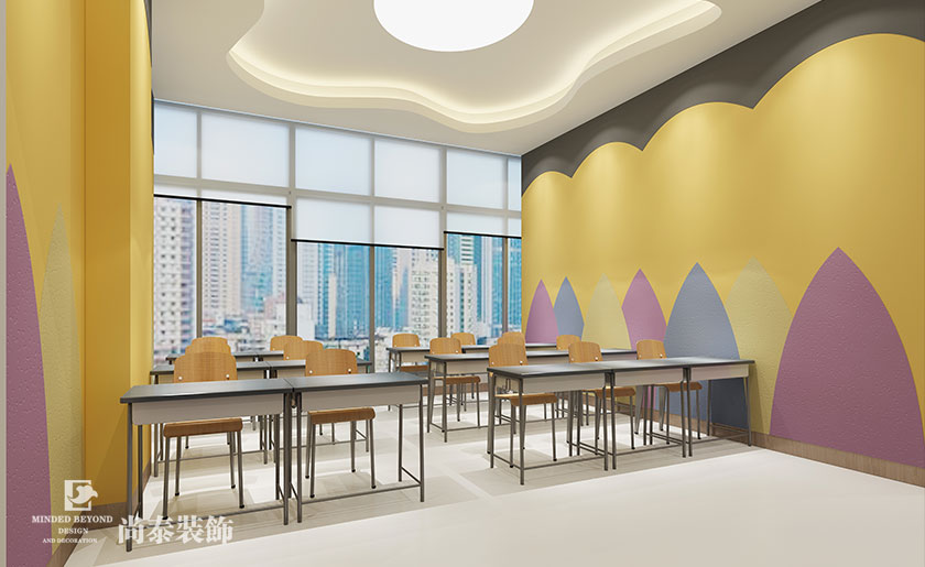 600㎡中小學課外輔導機構裝修設計 | 科翰教育