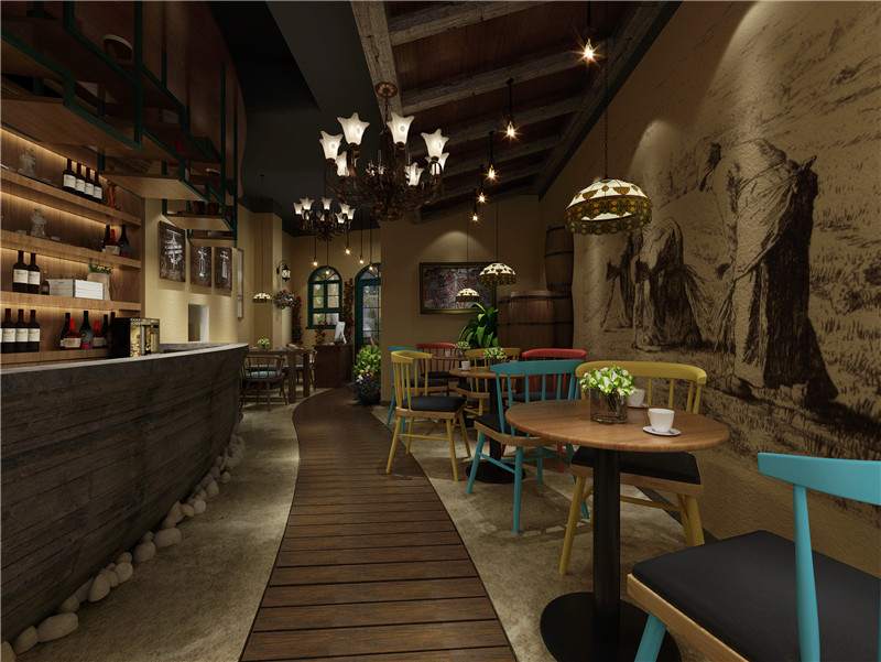 餐飲裝修效果圖
