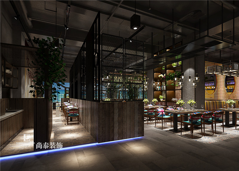 餐飲店裝修效果圖 餐飲店裝修效果圖