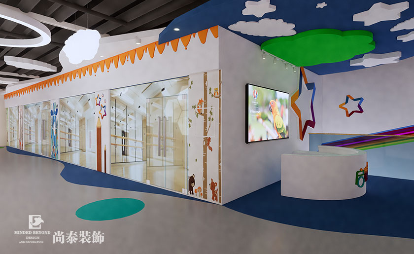 2000㎡兒童早教機(jī)構(gòu)裝修設(shè)計(jì) | 啟蒙星