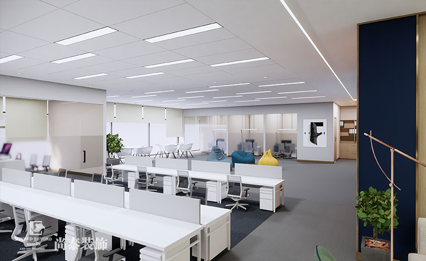 320㎡保險公司辦公室裝修設計 | 黎明保險