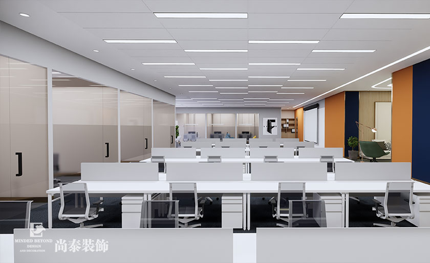 320㎡保險公司辦公室裝修設計 | 黎明保險