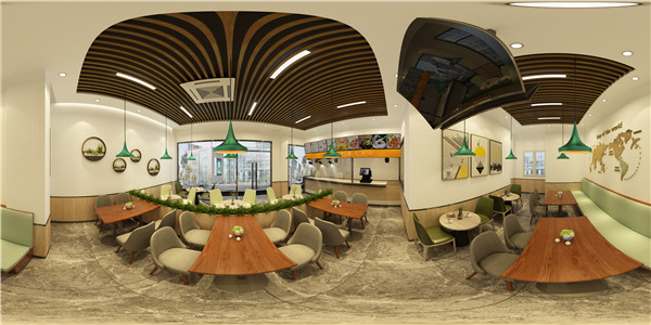 港式茶餐廳裝修效果圖 港式茶餐廳裝修效果圖