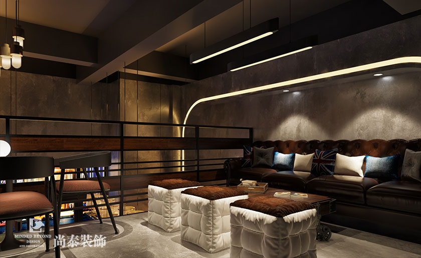 60平米清吧裝修效果圖-蘿崗啤酒