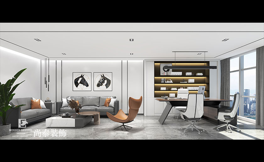 800㎡互聯網公司辦公室裝修設計 | 易創控股