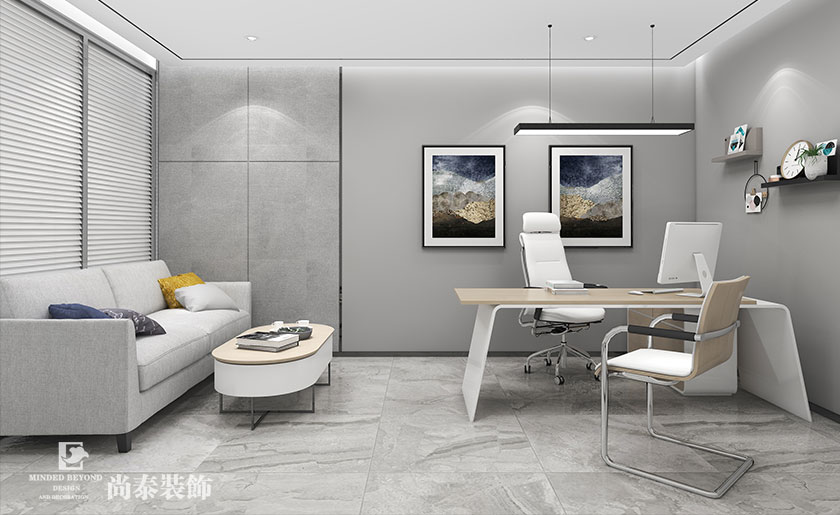 800㎡互聯網公司辦公室裝修設計 | 易創控股