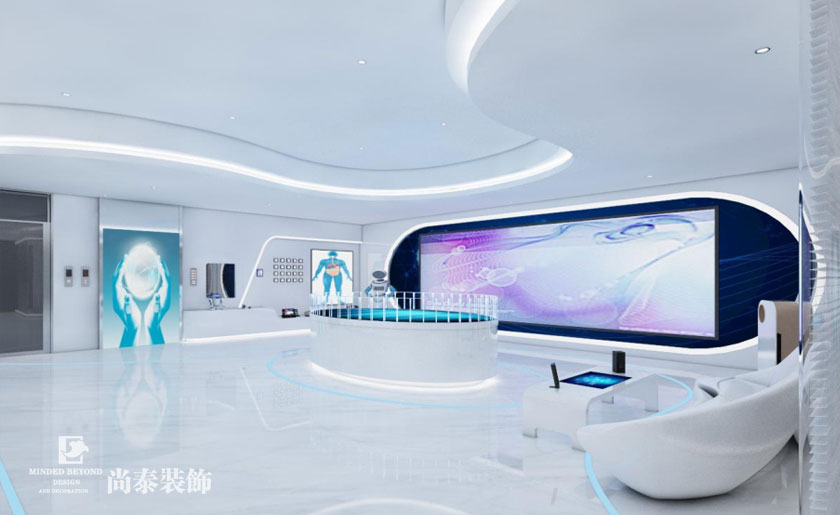 1220㎡科技公司辦公室裝修設計 | 金地樓宇