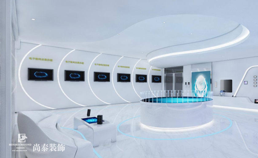 1220㎡科技公司辦公室裝修設計 | 金地樓宇