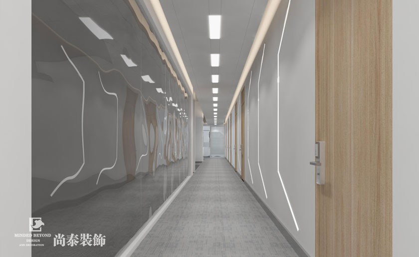 1220㎡科技公司辦公室裝修設計 | 金地樓宇