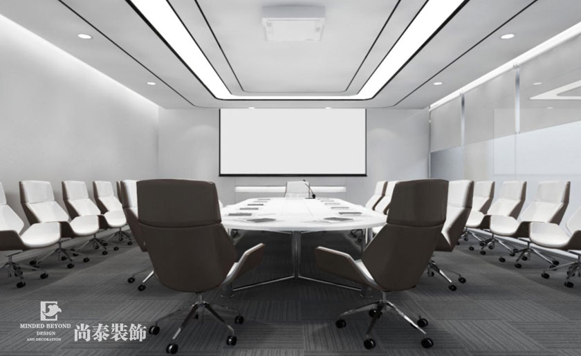 1220㎡科技公司辦公室裝修設計 | 金地樓宇