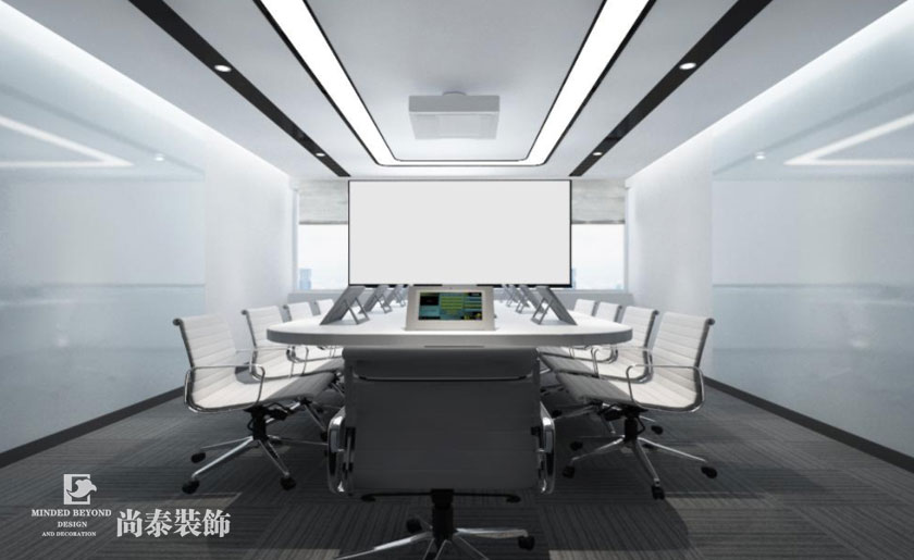 1220㎡科技公司辦公室裝修設計 | 金地樓宇