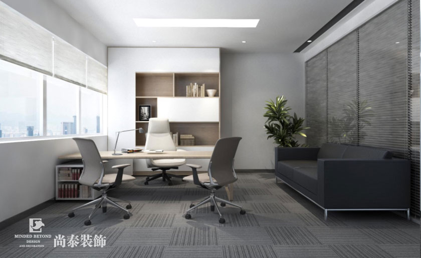 1220㎡科技公司辦公室裝修設計 | 金地樓宇