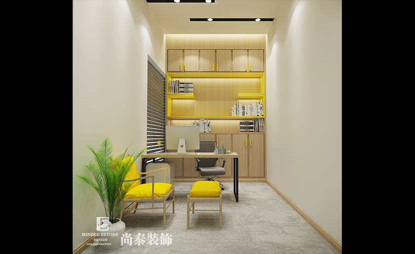 120平米電子公司辦公室裝修設計 | 鑫美特電子