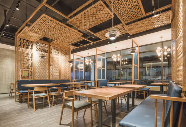 餐廳裝修設計概念案例