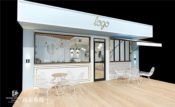 甜品店門頭裝修效果圖 甜品店門頭裝修效果圖