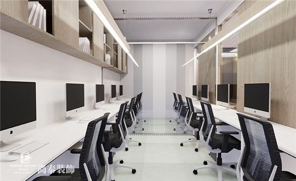 教育培訓公司辦公室員工辦公區裝修效果圖 教育培訓公司辦公室員工辦公區裝修效果圖