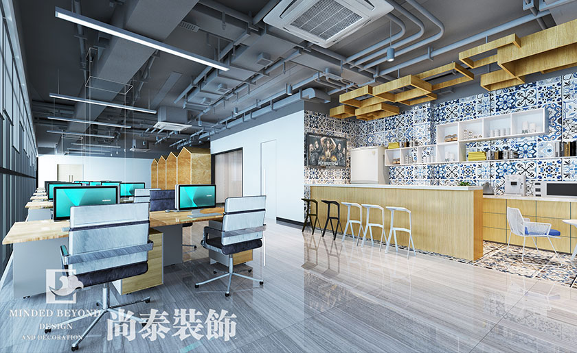 950平米工業包材制品公司辦公室裝修設計 | 明鑫集團