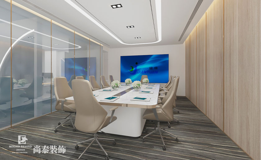 300平米醫療公司辦公室裝修設計 | 健緣集團