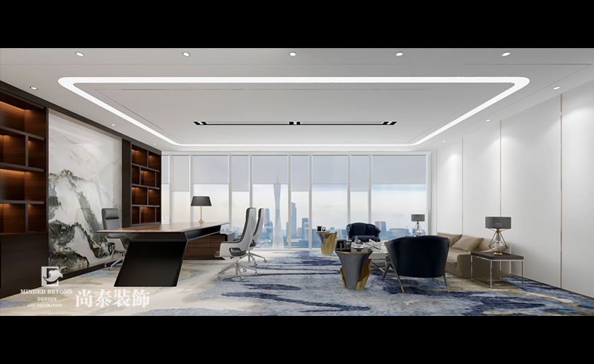 300平米醫療公司辦公室裝修設計 | 健緣集團