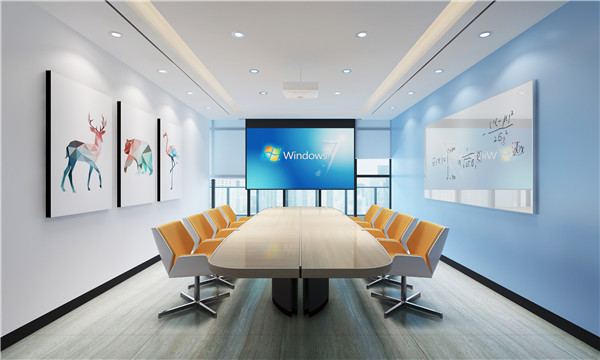 辦公室會議室設計效果圖 辦公室會議室設計效果圖