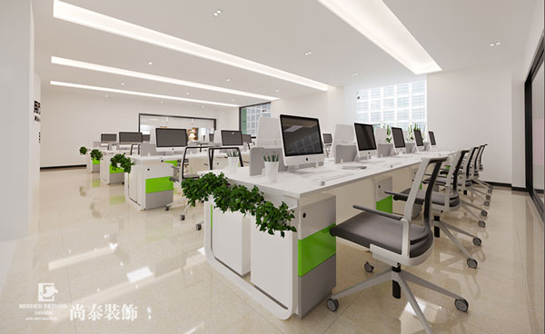 化妝品公司辦公區裝修效果圖 化妝品公司辦公區裝修效果圖