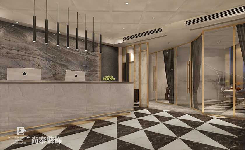 高端美容spa會所裝修效果圖-伊云國際