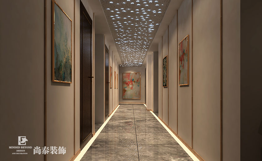 高端美容spa會所裝修效果圖-伊云國際