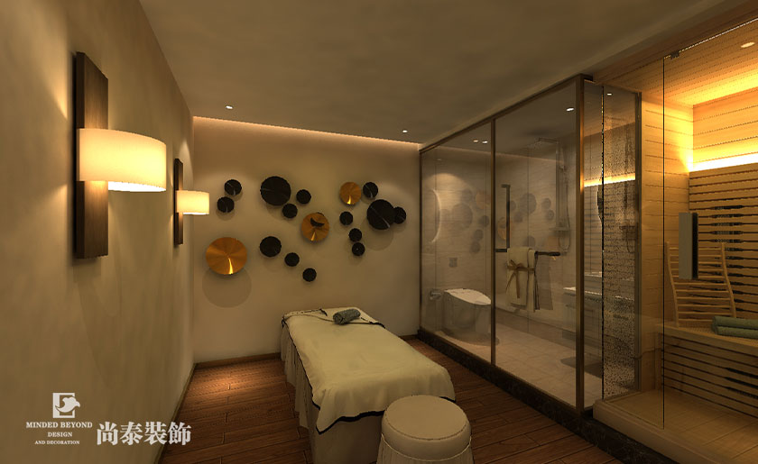 高端美容spa會所裝修效果圖-伊云國際