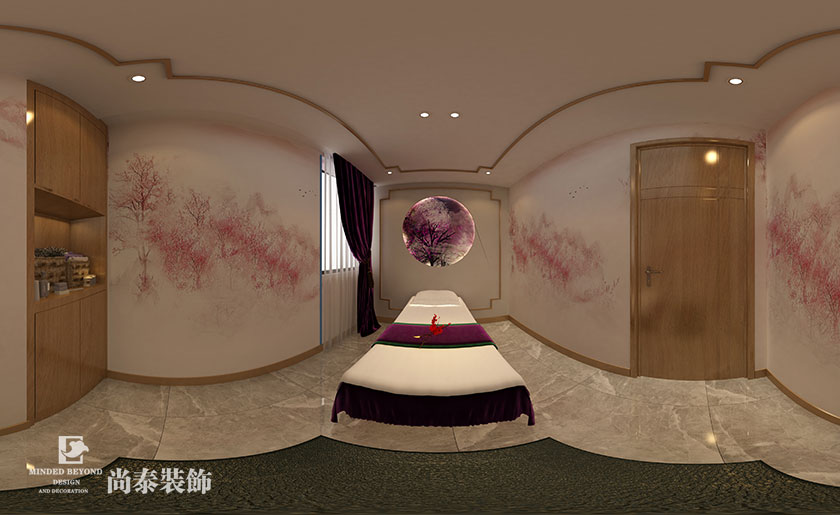 現代簡約美容美發會所裝修效果圖-優品國際