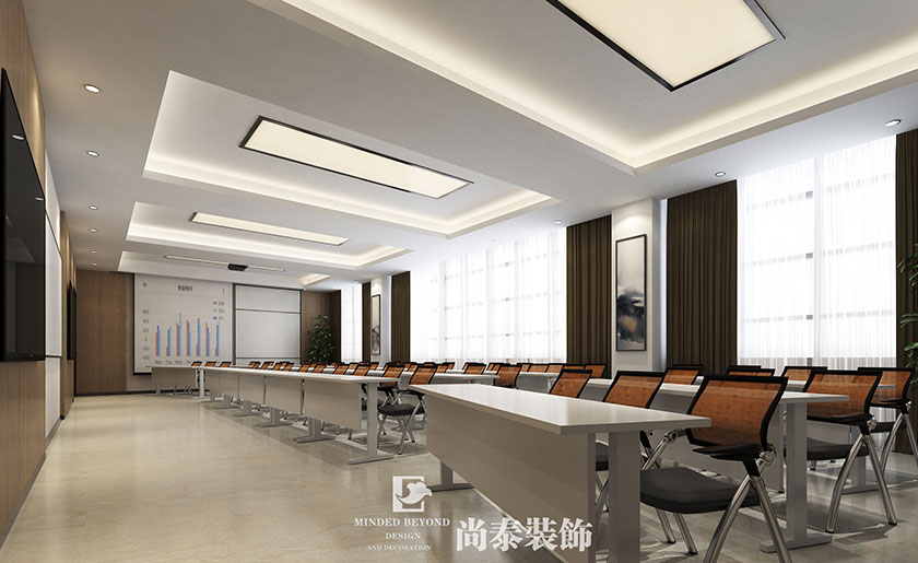 220平米大學(xué)辦公室裝修設(shè)計(jì) | 暨南大學(xué)