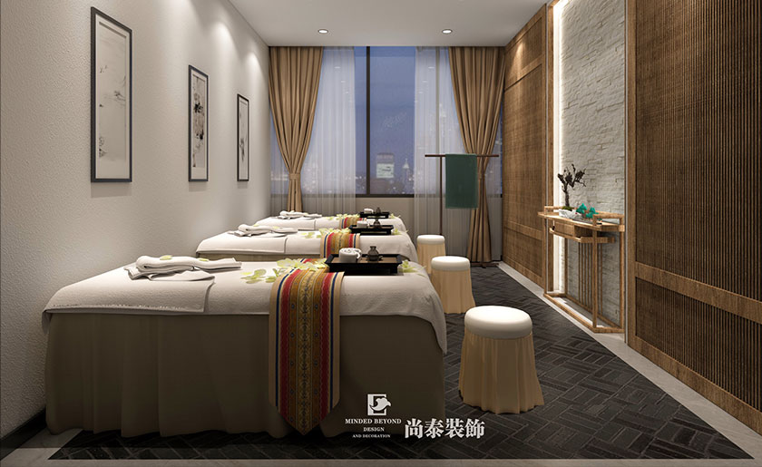 中式養生館裝修效果圖-舒扶堂