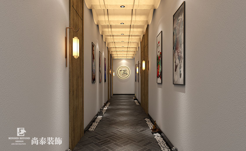 中式養生館裝修效果圖-舒扶堂