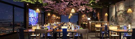 音樂主題餐廳裝修效果圖