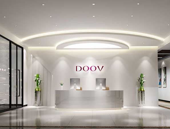 3000平手機生產公司辦公室設計裝修 | 朵唯女性手機