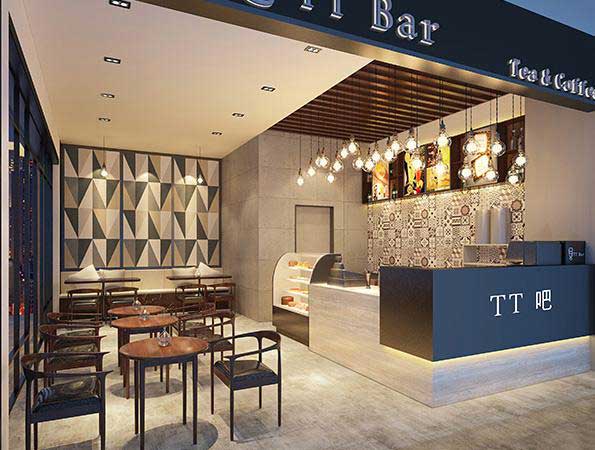高端咖啡吧裝修設計 | TT吧