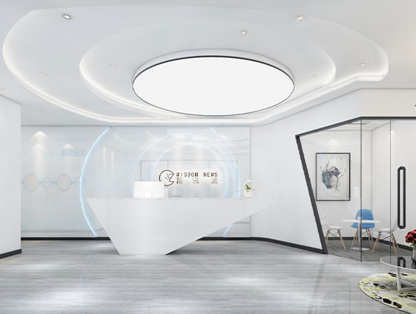 400平米科技信息公司辦公室裝修設(shè)計(jì) | 智訊派科技