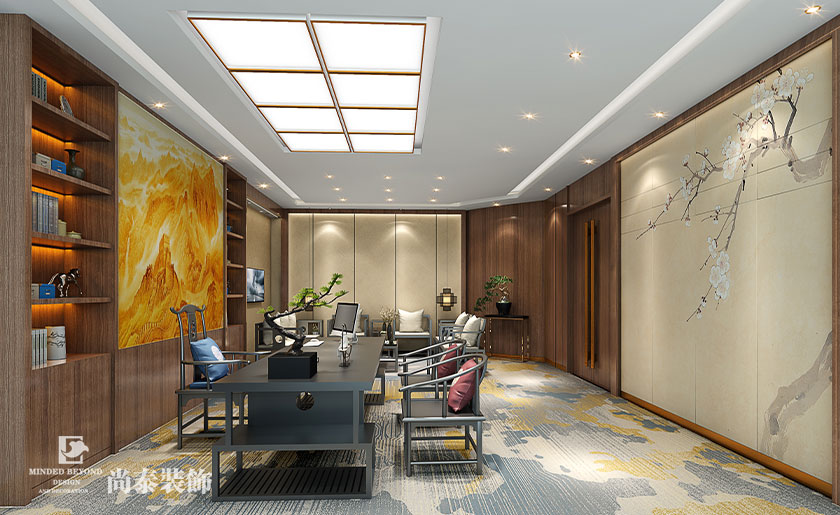 670平米磁材公司辦公室裝修設計 | 晉通磁材