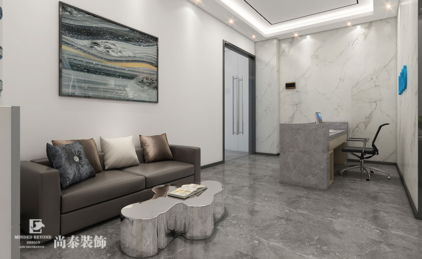 100平實業公司辦公室裝修設計 | 富盛源實業