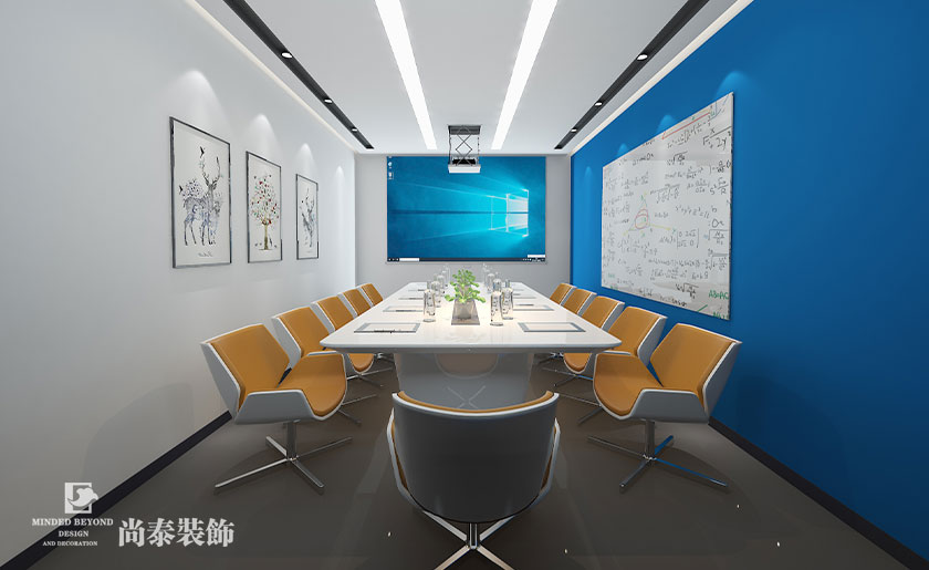 330平米激光公司辦公室裝飾設計 | 聯贏激光