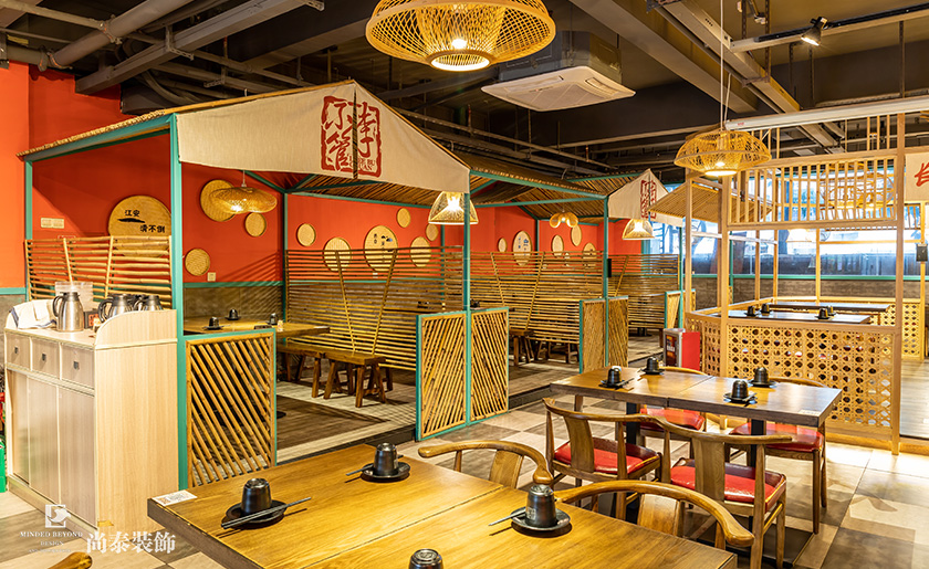 特色燒烤店裝修實景圖-都曉得李不管