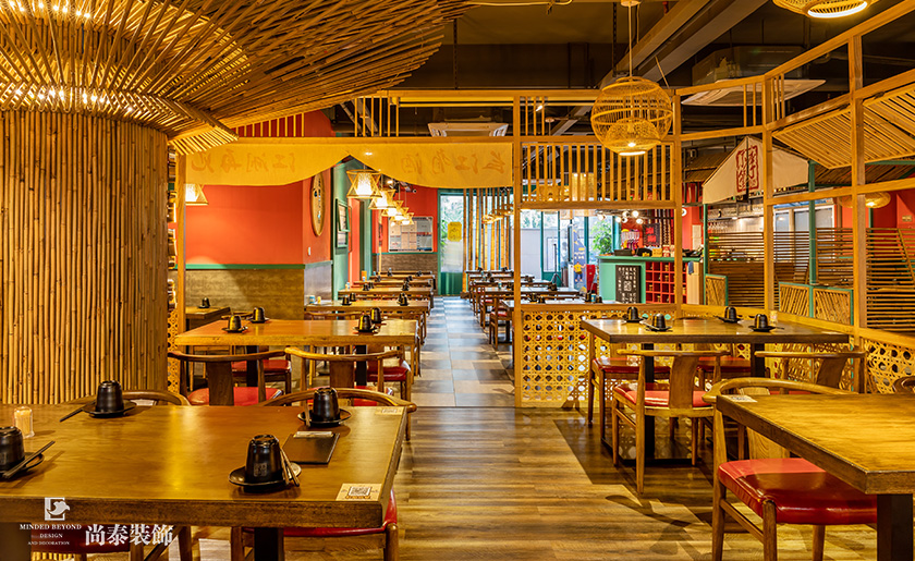 特色燒烤店裝修實景圖-都曉得李不管