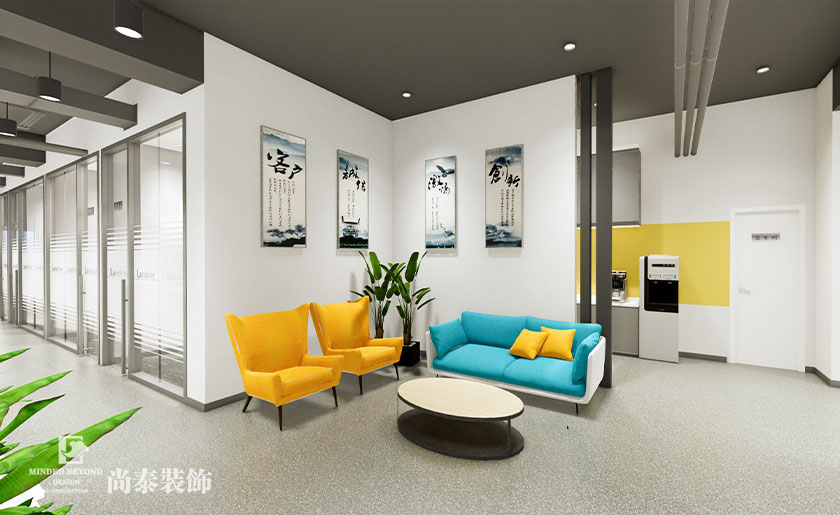 940㎡網絡公司辦公室設計裝修 | 藍凌軟件